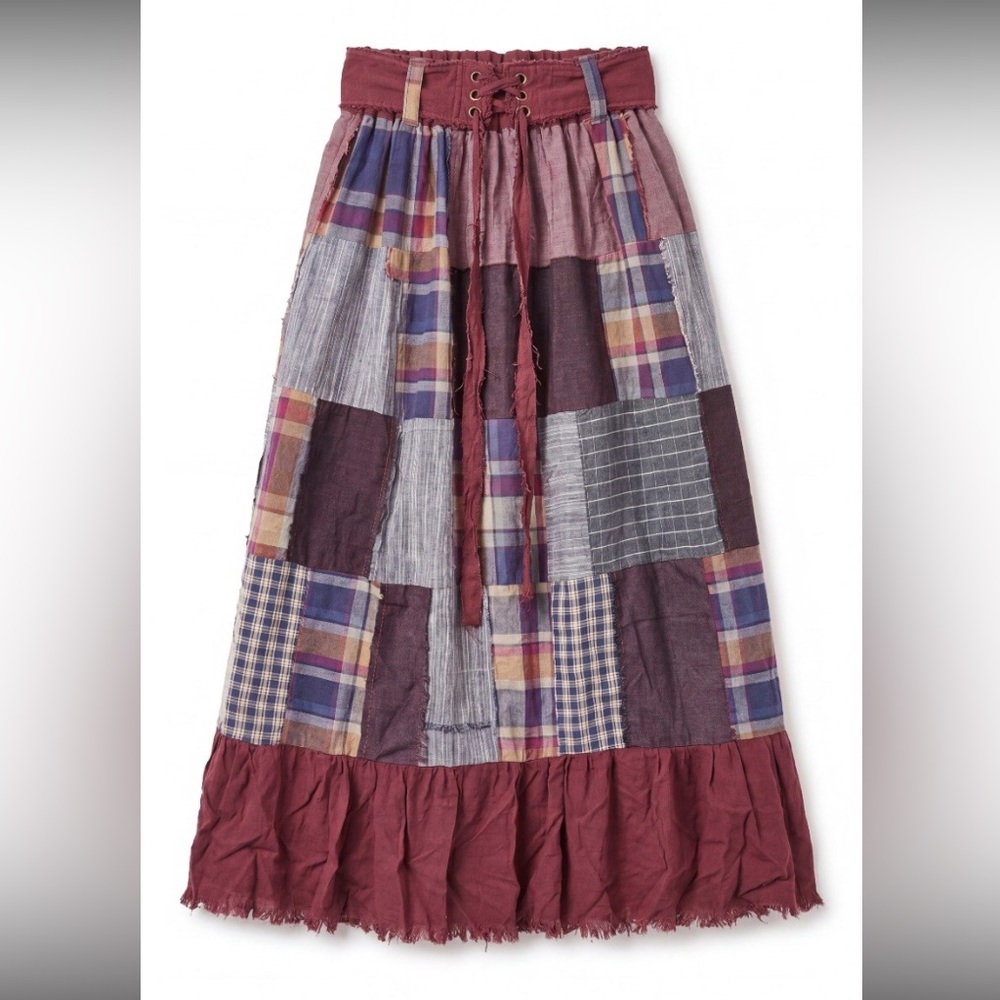 Patchwork skirt “Native American heritage” - Picture 7 of 17